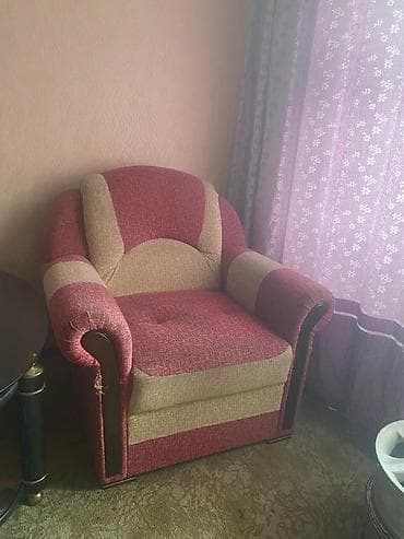 диван с креслой: Комплект мягкой мебели — 3