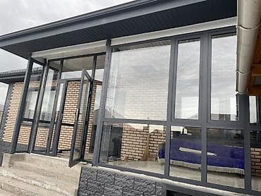 one pluse: Панорамное остекление и входная группа из алюминиевого профиля Пластик — 1