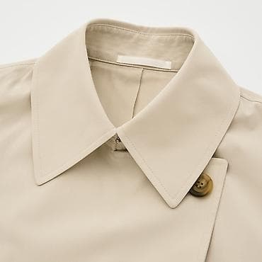 Дубленки: Тренч Uniqlo В отличном состоянии (одевали 1 раз) Брала за 12000 — 2