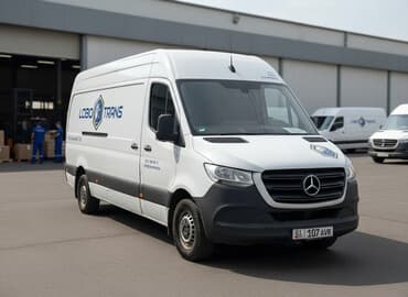 уголь доставка: Грузовые перевозки на фургоне Mercedes‑Benz Sprinter 317 CDI от LOBO — 1