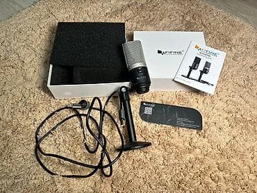 Студийный USB-микрофон FIFINE K670 - Тип: конденсаторный настольный