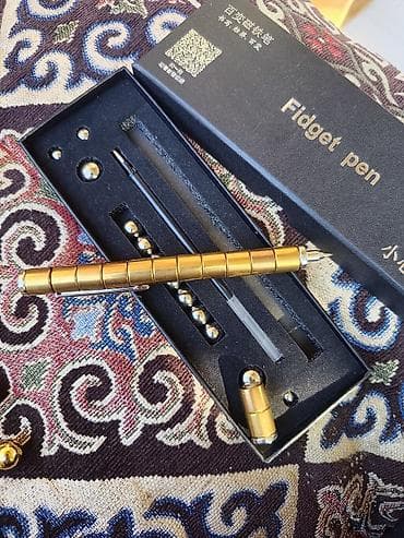 музыкальные шкатулки: Магнитическая ручка‑антистресс Fidget Pen в подарочной коробке — 3