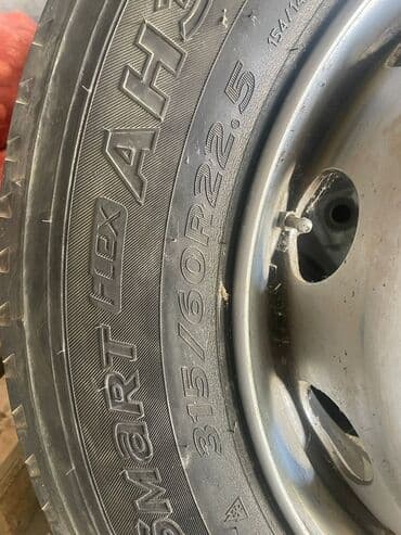 шины бу бишкек оптом: Колеса в сборе 315 / 60 / R 22,5, Комплект, Грузовики/Автобусы, Железные — 3