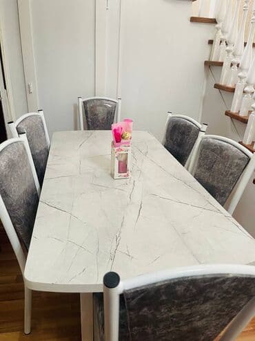 кухонный стол и стулья купить недорого: Кухонный стол и стул, Новый, Самовывоз, Платная доставка — 2