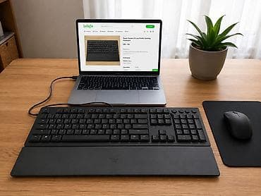 razer: Клавиатура, Razer, Мембранная, Проводное подключение, Размер: 100% — 5