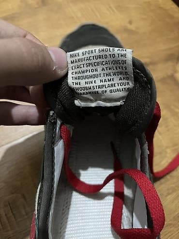 nike force: Мужские кроссовки, 42, Nike, Б/у, цвет - Черный, Бесплатная доставка, Самовывоз — 7