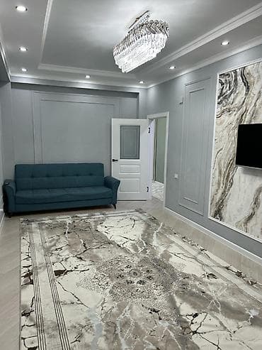 osh flat: 2 комнаты, Асанбай мкр Собственник, Можно с животными, С мебелью полностью — 5