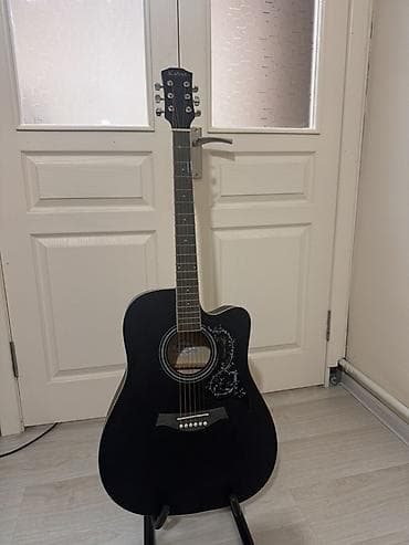 guitar bag: Акустическая гитара Kabat, форма корпуса дредноут с вырезом (cutaway) — 2