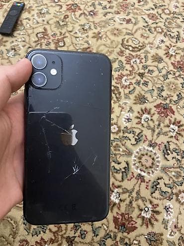iphone 11 64: IPhone 11, Б/у, 64 ГБ, Jet Black, Зарядное устройство, Кабель, Защитное стекло, 79 % — 2