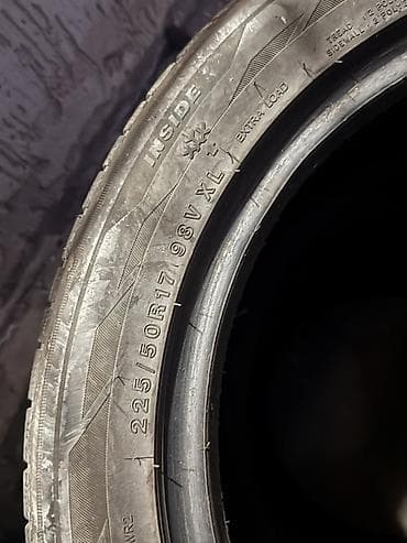89 2: Комплект автомобильных шин (4 шт.) - Размер: 225/50 R17 - Индекс — 2