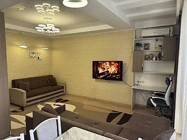 путевка кыргызское взморье: 1 комната, 37 м², Элитка, 4 этаж, Дизайнерский ремонт — 1