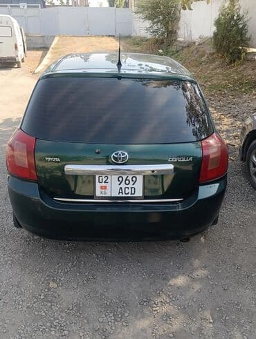 ветровики бишкек фото: Toyota Corolla: 2004 г., 1.4 л, Механика, Бензиновая, Хэтчбэк — 2
