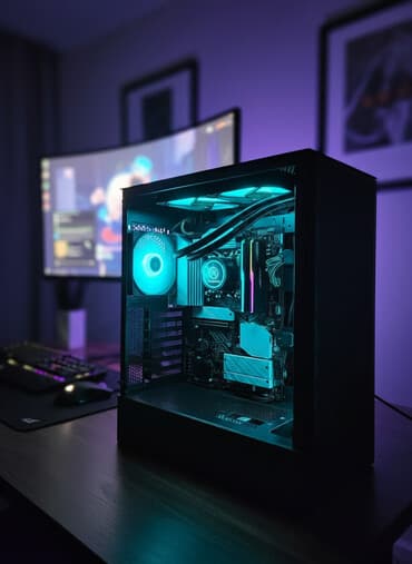 игравой компьютеры: Компьютер, ядер - 24, ОЗУ 32 ГБ, Для несложных задач, Новый, Intel Core i7, Встроенная видеокарта, HDD + SSD — 1