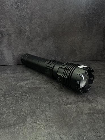 фонары: Мощный тактический фонарь с фокусировкой луча и встроенным — 3