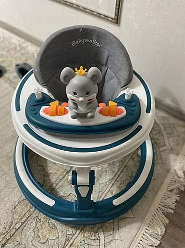 Детские ходунки Babywalker - Круглая база с устойчивым широким