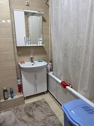 osh flat: 2 комнаты, Джал мкр (в т.ч. Верхний, Нижний, Средний) Собственник, Семейным, от 6 месяцев, С мебелью полностью — 6