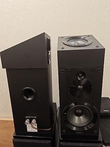 ipod mini: Комплект колонок Sony - Пара пассивных полочных АС Sony с верхним — 6