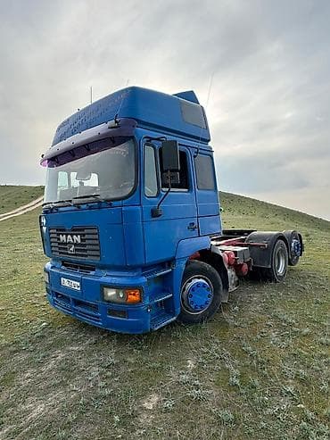 камаз тягач с прицепом: Тягач, MAN, 2000 г. — 3