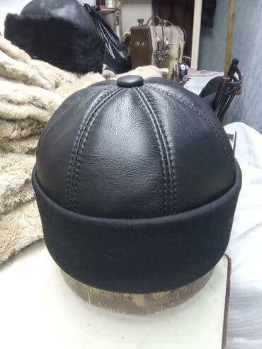 баш: Мужские зимние шапки из натуральной овчины (ушанка/пилотка)Шляпы из — 8