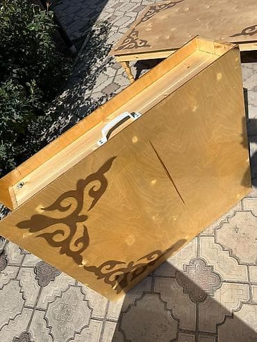 Мебель: Аренда/прокат кыргызских столов - Один складной стол с ручкой для — 3