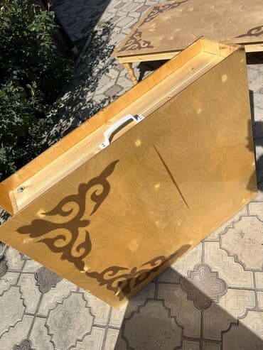 столы купить: Национальный кыргызский стол, Новый, Складной, Дерево — 2