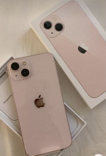 IPhone 13, Б/у, Розовый, Коробка