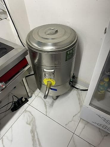 Для лагмана - Корпус из нержавеющей стали, крышка с ручкой. - Нагрев