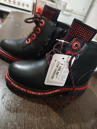 войеный форма: Детская обувь 1) Туфли для девочек - Цвет: черный - Размерный ряд на — 3