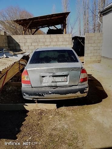 kia k5 авто: Hyundai Accent: 2001 г., Седан — 4