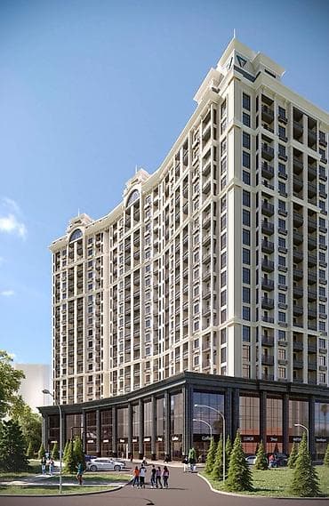 kant flat: 2 комнаты, 83 м², Элитка, 12 этаж, Готовая ПСО (под самоотделку) — 2