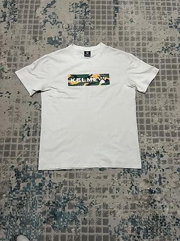pro force: Футболка KELME - Цвет: белый - Принт: прямоугольный логотип KELME с — 1