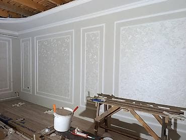 шпаклевать: Декоративная отделка стен: венецианская штукатурка и молдинги - — 1