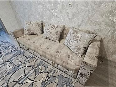 диван 2х: Прямой диван, Б/у — 2