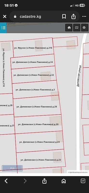 топография: 9 соток, Курулуш, Кызыл китеп — 4