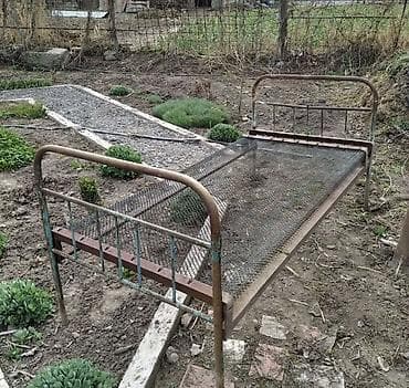 used bed: Односпальная кровать, Б/у, Каркас без матраса, длина - 195 см — 3