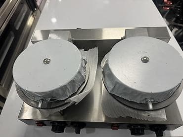 Техника жана электроника: Двойная вафельница для вафельных рожков (Cone Baker) Модель: HCB-2 — 4