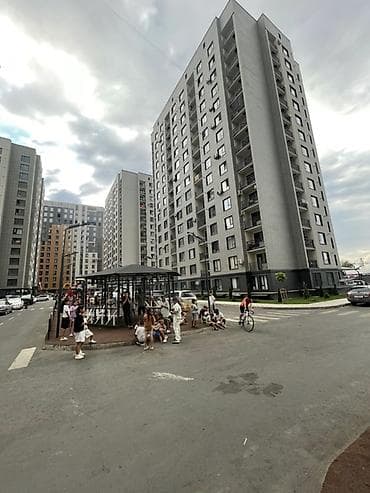 строительные вагон: 2 комнаты, 76 м², Пишпек Элитка, 6 этаж, ПСО (под самоотделку) — 7