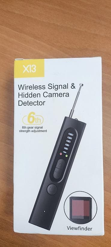 Дом и сад: Детектор беспроводных сигналов и скрытых камер X13 Функции: - Поиск — 1