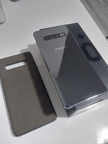 Техника жана электроника: Samsung Galaxy S10 Plus, 128 ГБ, түсү - Боз — 1