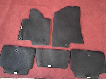 чехол для стулья: Ворсовые Полики Для салона Hyundai, цвет - Черный — 2