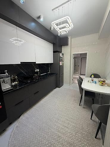 400: 2 комнаты, 80 м², Кок-Жар мкр Элитка, 7 этаж, Евроремонт — 9
