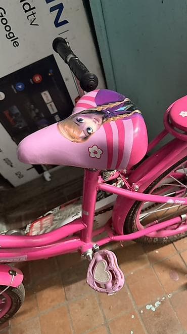 Велосипеды: Детский велосипед, 2-колесный, 6 - 9 лет, Для девочки, Б/у — 3