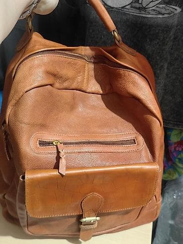 samsung not10: Рюкзак, Материал: Натуральная кожа, Унисекс — 4