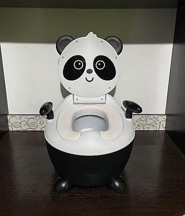 скибиди туалет: Бесплатная доставка по городу ! Детский горшок-туалет в форме панды — 7