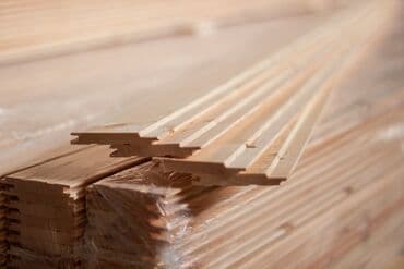 работа на пескоблоке: Вагонка, Сосна, Для стены, Вагонка штиль — 7