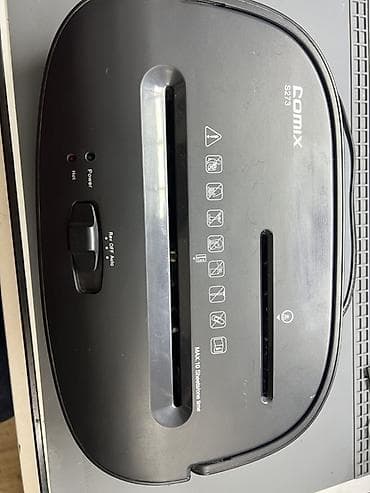 шредеры 9 компактные: Шредер для бумаги Comix S273 в количестве, а также есть другая офисная — 5