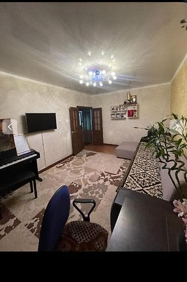 105: 4 комнаты, 96 м², Асанбай мкр 105 серия, 1 этаж, Косметический ремонт — 3