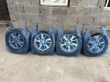 bazar kg: Колеса в сборе <25 / R 16, Лето, Б/у, Комплект, Легковые, Литые, отверстий - 5 — 4