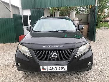 Lexus RX: 2011 г., 3.5 л, Автомат, Газ, Кроссовер lalafo.kg да Lexus RX: 2011 г., 3.5 л, Автомат, Газ, Кроссовер