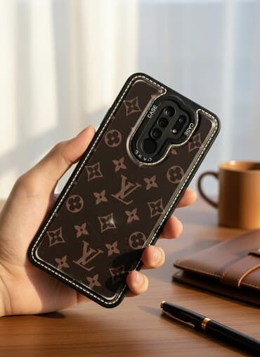 камера задний: Redmi 9 64gb Чехол для смартфона с монограммным узором LV - — 1